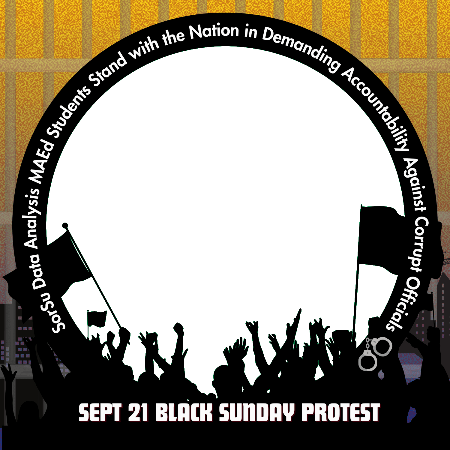 September 21 Black Sunday Protest