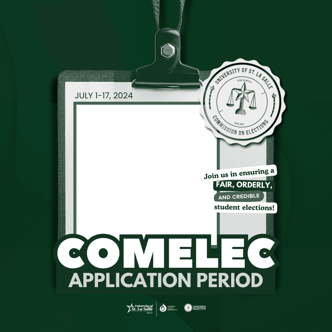 USLS-SG COMELEC 24-25 Application Period
