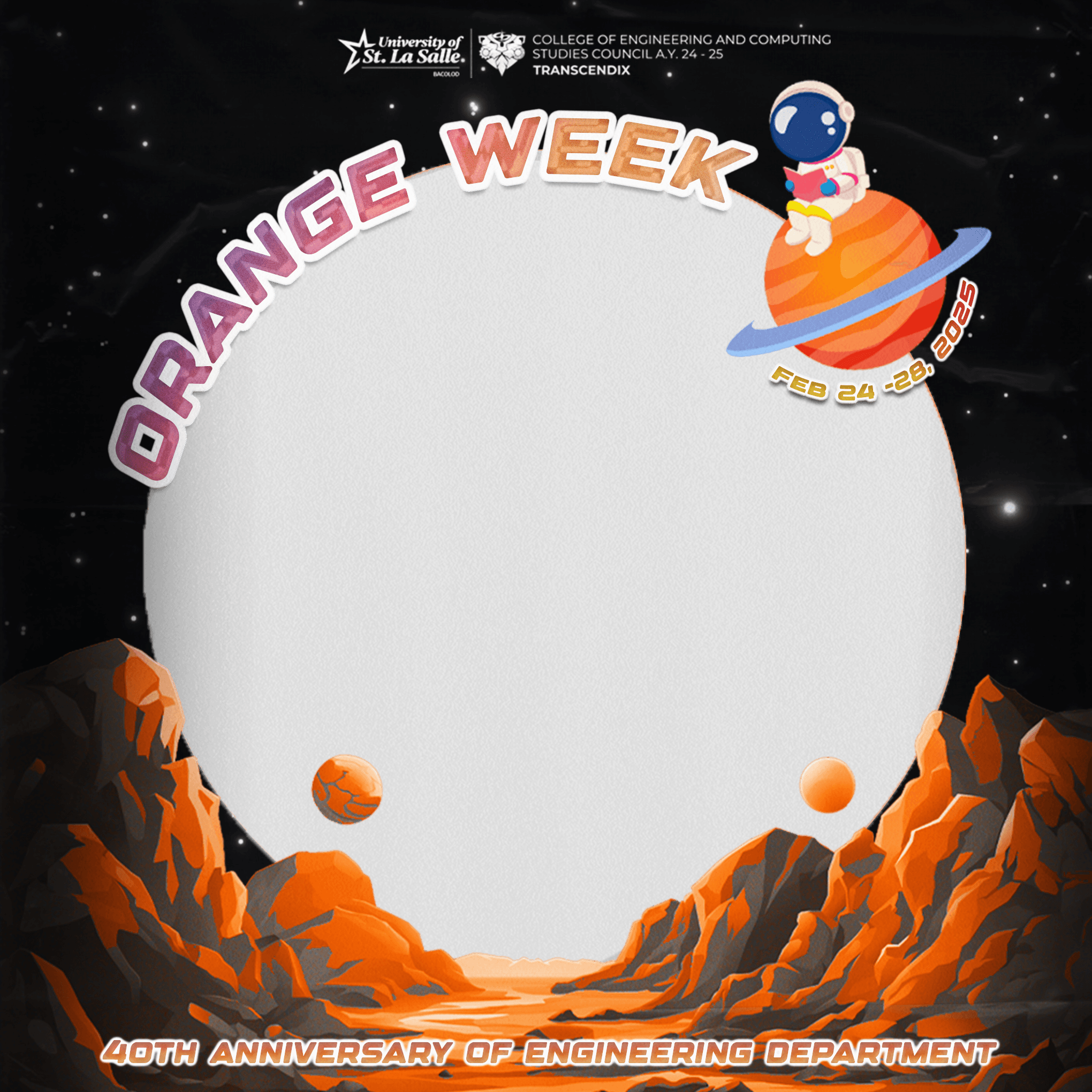Orange Week 2025 DP Blast