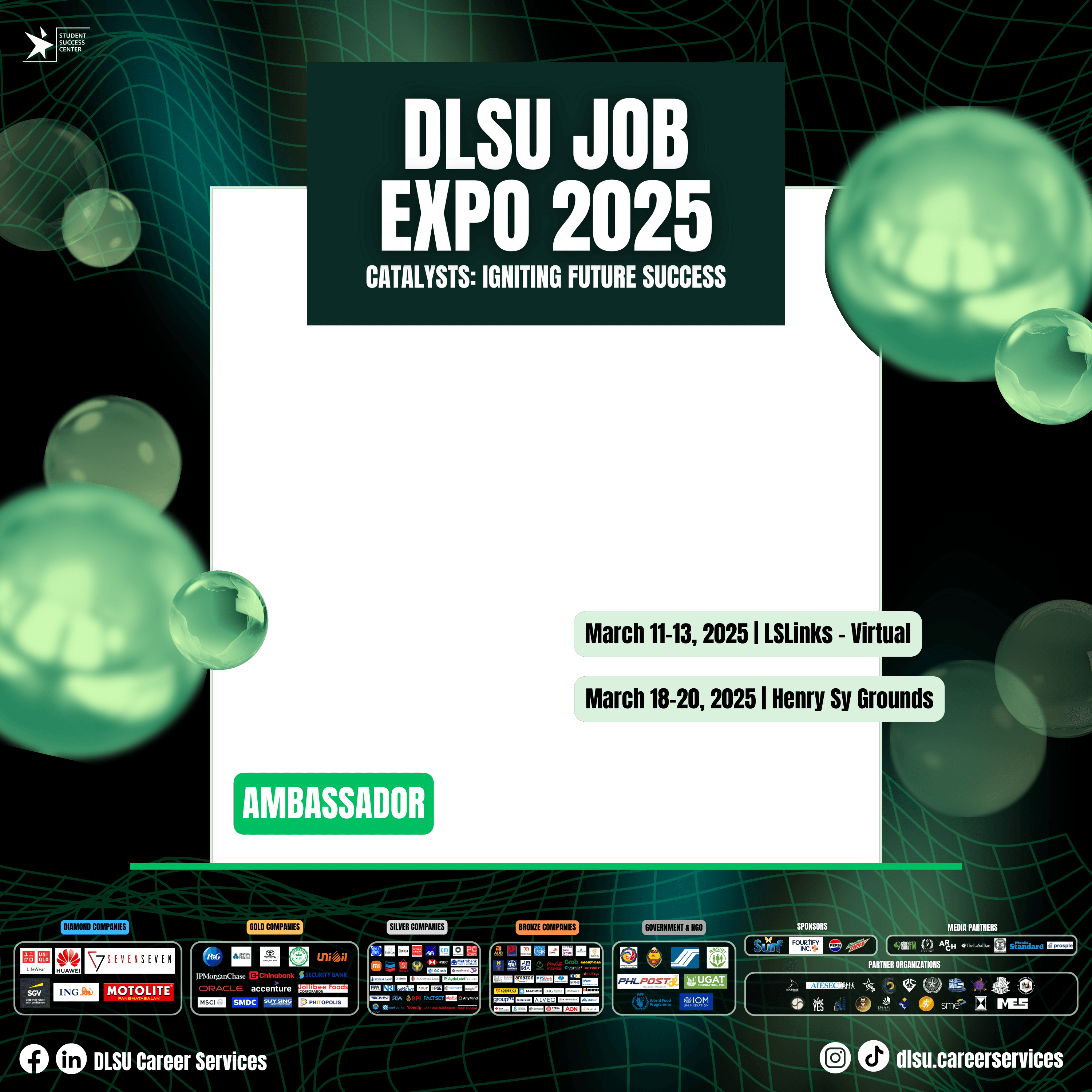 Job Expo 2025 Ambassadors