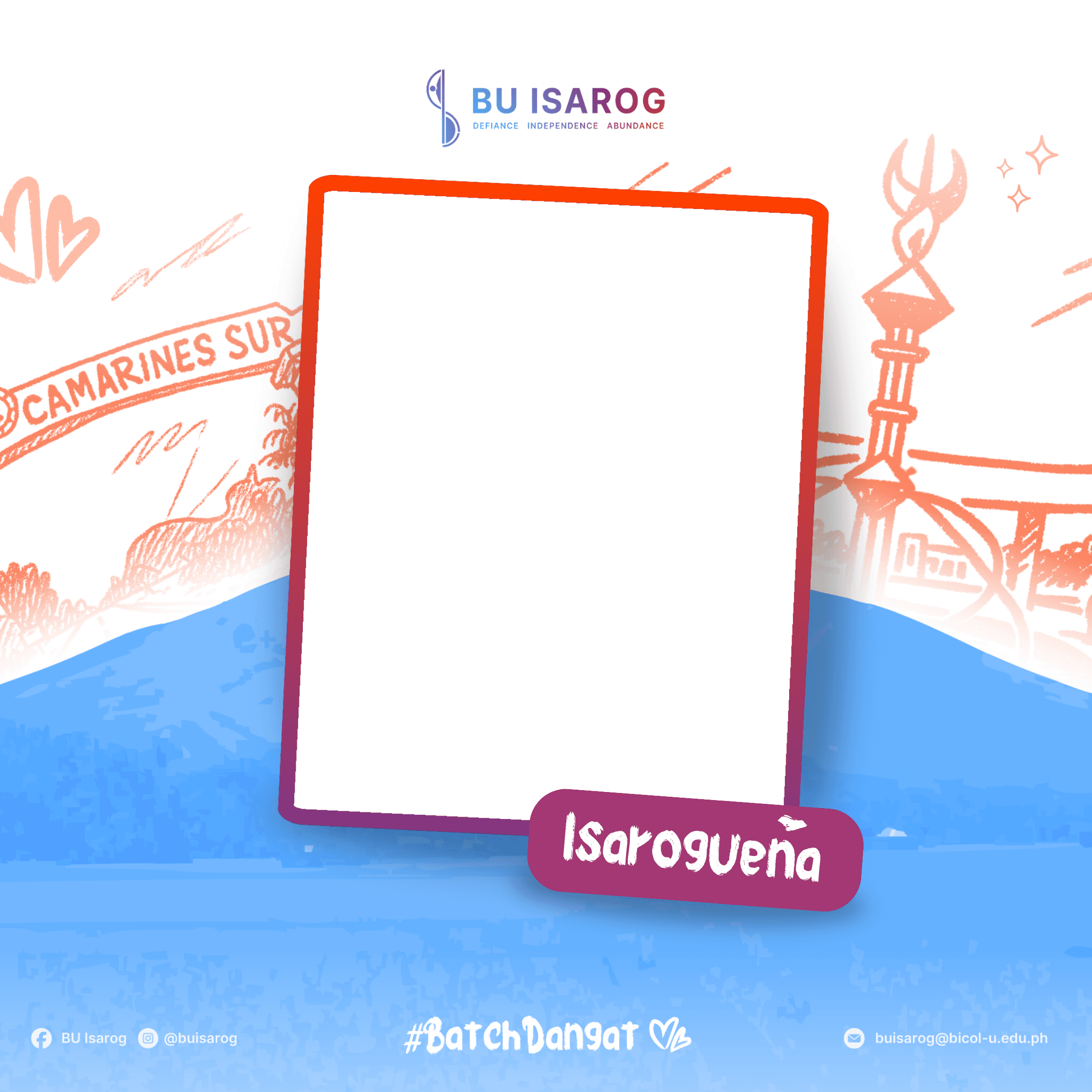 Isarogueña Frame 