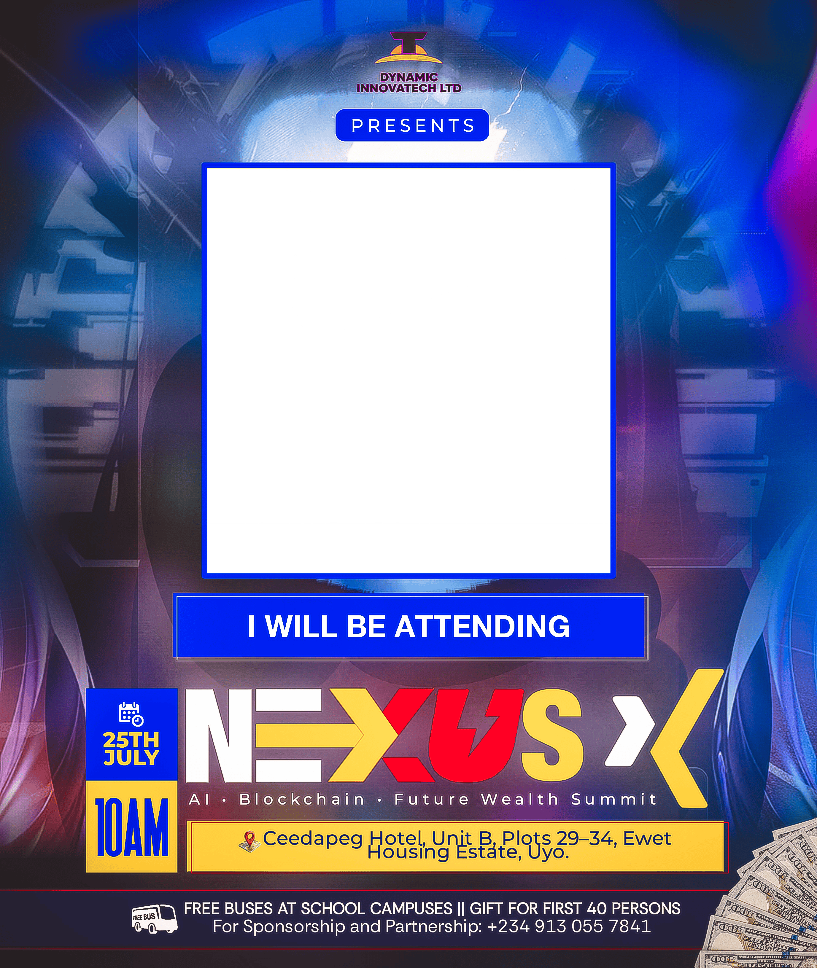 I will be attending